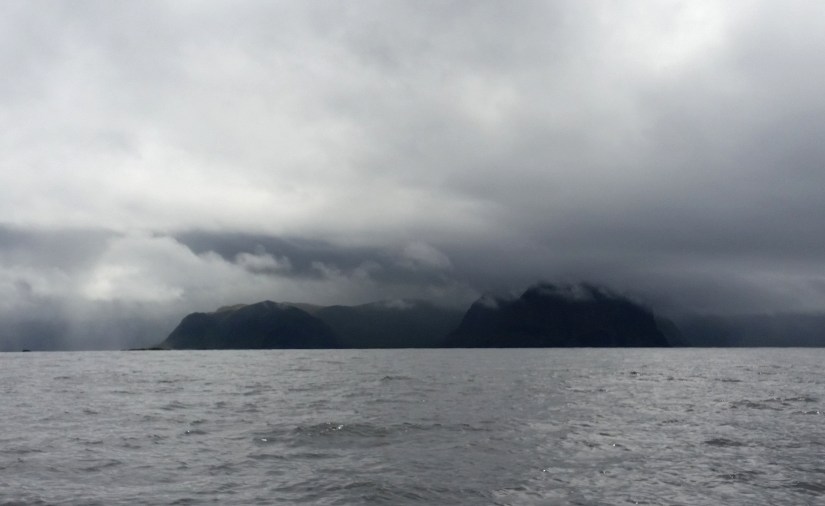 Fishing at Haraldsskallen
